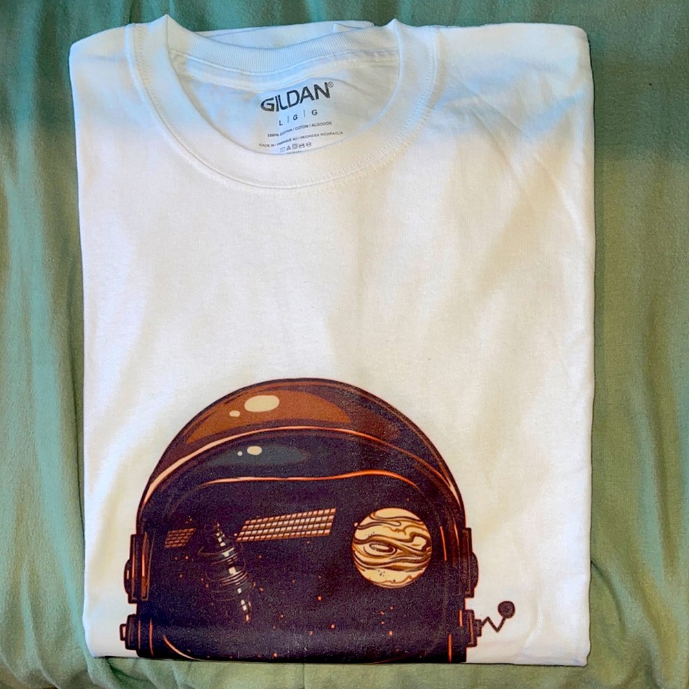 A Customize Shirt 100% Cotton Brand New Has not been used